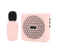 Tonysa Amplificateur Vocal sans Fil, Microphone Lavalier Portable pour la Formation en Classe des Enseignants, Matériau ABS