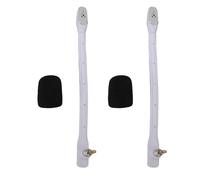 Tonysa Boom Microphone Détachable de 3,5 Mm, Microphones de Jeu 2PCS avec Cloud Flight Astro A40 A40 TR Gaming CASHET (White)