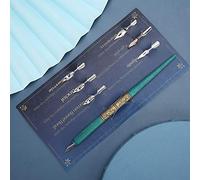 Tonysa Calligraphy Pen Set with 6 Nibs for Writing (Cyan)