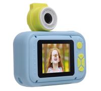 Tonysa Camera Camera HD Screen Player MP3 avec Jeux éducatifs, ABS et Matériau en Silicone, Longue Durée de Vie de la Batterie, Charge de Type C, 40MP 1080p, pour Les Enfants (Blue)