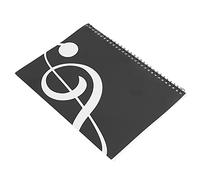 Tonysa Carnet de Notes de 50 Pages pour L'écriture de Manuscrits Musicaux, Papier de qualité Confortable pour Musiciens et Auteurs-compositeurs, Options de Couverture Uniques (Modèle de note de