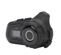 Tonysa Casque Bluetooth pour Moto avec écran LED HD et Réduction du Bruit CVC 8.0, Autonomie de 48 Heures et 1 500 M pour la Communication avec Le Casque