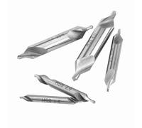 Tonysa Center Drill Bit Set 5pcs, 60 Degree High Speed Steel
