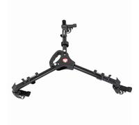 Tonysa Chariot Pliable à 3 Roues, Diable Roulant, pour Transport | Aluminium léger, Pinces réglables pour plus de stabilité, Freins à pédale, Convient à divers trépieds