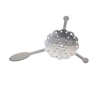 Tonysa Cuillère à Absinthe en Acier Inoxydable 304 au Design Unique pour la Préparation de Cocktails Traditionnels dans les 1 Pièce (Cuillère à Absinthe Prune)