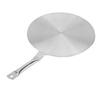 Tonysa Diffuseur de Chaleur de Plaque de Cuisson à Induction, tajine de Table de Cuisson de Tapis de Cuisine à mijoteuse en Acier Inoxydable, cuiseurs électriques à gaz(20cm)