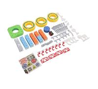 Tonysa Ensemble de électrique Magnétique, Ensemble de Magnétique Anti-gravité, Kit Cadeau de Jeu en Trois avec Voitures Intégrées, Trains, Blocs de Construction Magnétiques pour Enfants