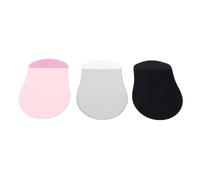 Tonysa Ensemble de Pochettes à Coller pour Souris, Sac de Support Mince et Durable pour Ordinateur Portable, Pochette Adhésive pour Souris pour Voyage d'affaires, Matériau PU 3 Pièces