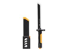 Tonysa Épée Lumineuse RVB avec Son, Jouet épée Clignotante LED de 43 Cm avec Fourreau, Sabre Lumineux Cosplay activé par Le Son pour Enfants, Jouet de Jeu de Rôle Lumineux