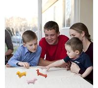 Tonysa Figurine de Chien Teckel Extensible, Joli Jouet Anti-Stress Rempli de Sable pour Enfants Sensoriels et Adultes Autistes, Idéal pour Filles et Garçons, Matériau TPR et Couleur Aléatoire