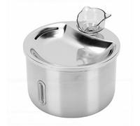 Tonysa Fontaine à Eau pour Animaux avec Filtration Automatique 2L, | Acier inoxydable robuste, conception légère unique, favorise l\'hydratation, convient aux chats et aux petits chiens