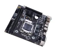 Tonysa H81 LGA 1150 Carte Mère avec Emplacement M.2, Micro ATX pour 4th Gen I3 I5 I7 & E3 V3 CPU, Support DDR3 1600MHz, USB 3.0 SATA 3