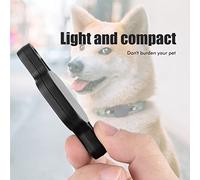 Tonysa Housse de Collier pour Animal de Compagnie avec Tracker - Extrêmement et Facile à Installer - pour Les Propriétaires d'animaux, Bleu (Rouge)