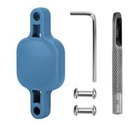 Tonysa Housse de Collier pour Animal de Compagnie avec Tracker - Extrêmement et Facile à Installer - pour Les Propriétaires d'animaux, Bleu (Blue)
