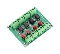Tonysa Isolation de Tension 4 Voies, Carte de Commande 3.3V/5V, pour | Module adaptateur isolé, forte anti-interférence, compatibilité 3,6-24 V, utilisation polyvalente