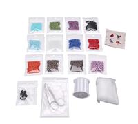 Tonysa Kit de Bricolage de Petits Animaux en Perles 3D, activité Parent-enfant, Ensemble d'artisanat de Perles d'Animaux 3D pour Enfants, Adolescents, Adultes - Scintillantes, Yeux Mignons et