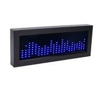 Tonysa Lumière de Rythme de Spectre de Musique, Contrôle Sonore à Double Mode Mode Spectrum Music Spectrum Lumière, 10 Niveaux Rythme de Rythme activé par la Voix Activé Automatiquement (BLUE)