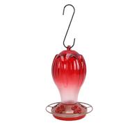 Tonysa Mangeoire pour Colibris, 830ml, pour Jardin et Terrasse | Attire les oiseaux, construction en verre, facile à remplir, décoration extérieure, design coloré