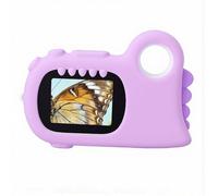 Tonysa Microscope Numérique pour Enfants avec écran de 2 Pouces et Lumière LED Microscope Portable à Grossissement 1000X pour l'observation Cadeau éducatif Violet