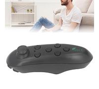 Tonysa Mini Télécommande VR, Télécommande VR pour Android, Manette de Minuterie Selfie Bluetooth sans Fil, Manette de Jeu sans Fil pour Android, pour iOS, pour PC (Noir)