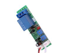 Tonysa Module de Relais de Minuterie Réglable DC 5 V 12 V 24 avec Haute Précision pour les Tests de Machines et la Pompe D'aquarium, Performances Fiables (DC 12 0-120 minutes réglable)