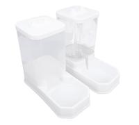 Tonysa Nourrisseur pour Chats avec Grande capacité D'eau 4L | Alimentation automatique, conception anti-déversement, matériau PP robuste, remplissage facile par le haut