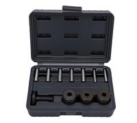 Tonysa Outil D'installation de Joint D'injecteur de Carburant 11Pc | Acier au carbone forgé, réparation par injection directe, remplacement du joint PTFE, ensemble de 11 pièces, traité