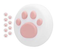 Tonysa Poignées de Pouce de Patte de Chat Souple Couverture de résistance à l'usure Joystick Rocker Capuchon en Silicone Universal Cat Rocker Silicone Rocker Mignon(Rose