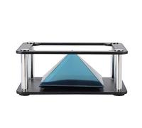 Tonysa Pyramide de projecteur de l'hologramme 3D, Hologramme Mobile de Smartphone de 3,5-6 Pouces, projecteur olographe de Supports de l'affichage 3D pour Tout Smartphone(Cylindre)