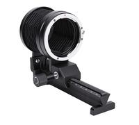 Tonysa Soufflet Macro en Gros Plan, Extension de Style Accordéon | Pour Objectif D'appareil Photo SLR avec Support de Trépied, Soufflet Macro en Alliage D'aluminium Pour la Photographie en