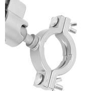 Tonysa Support de Perceuse, Rotation 360°, pour Perçage | Matériau en alliage d\'aluminium, adapté aux projets de bricolage, structure légère, plage de serrage 43-60 mm