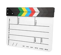 Tonysa Tableau Ardoise Clapperboard 30x25cm, Outil Professionnel pour