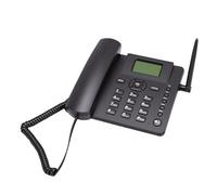 Tonysa Téléphone de Bureau GSM avec Deux Cartes SIM, Téléphone Fixe sans Fil, 1200 MAh et Radio FM, de Secours sans Fil pour Zones Rurales, Ferme, Bureau, Utilisation