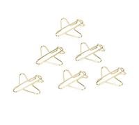 Tonysa Trombones en Métal doré Durables, Pas Faciles à Décolorer, Pratiques pour Signet, 100 Pièces, pour le Bureau et la Maison