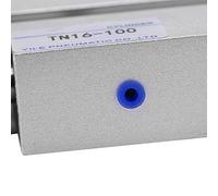 Tonysa Vérin Pneumatique 16mm Double Effet Aluminium, Vérin Compact, pour