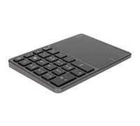 Tonysa Wireless Number Pad with Touchpad, 22 Keys Size (Iron Gray)