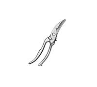 TONZN Ciseaux de Cuisine Multifonctions Robustes, Coupe Professionnelle, Dinde, Poulet, volaille, Poisson, légumes, Acier Inoxydable (Argent)