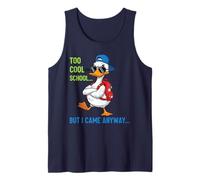 Too Cool for School Duck Funny Rack to School Students Débardeur