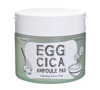 too cool for school - Egg Cica Ampoule Pad - Compresses apaisants