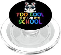 Too Cool for School Lunettes de Soleil Motif Lapin de Pâques pour garçons et Enfants PopSockets PopGrip pour MagSafe