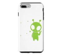 Too Cute for This Planet Alien Peace Sign Space Kids Boys Coque pour iPhone 7 Plus/8 Plus