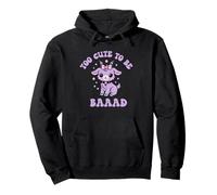 Too Cute to Be Bad Kawaii Anime Goat Kids Sweat à Capuche