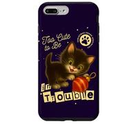 Too Cute to Be in Trouble - Cute Lillte Cat Coque pour iPhone 7 Plus/8 Plus