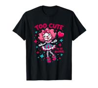 Too Cute to Be Normal Girlfriend Visage De Clown Clowngirl T-Shirt