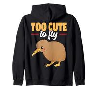 Too Cute to Fly Kiwi Bird Kiwi Mignon sans vol Sweat à Capuche