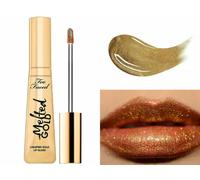 TOO FACED Melted Or Liquified Brillant à Lèvres Paillettes Rouge Gloss Chaud