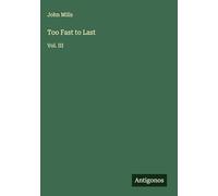Too Fast to Last: Vol. III