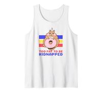 Too Fat to Be Kidnapped (Funny Hamster) Débardeur