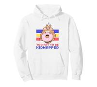 Too Fat to Be Kidnapped (Funny Hamster) Sweat à Capuche