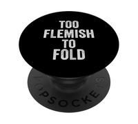 Too Flamand Too Fold Fière Belgique Flandre Identité PopSockets PopGrip Adhésif